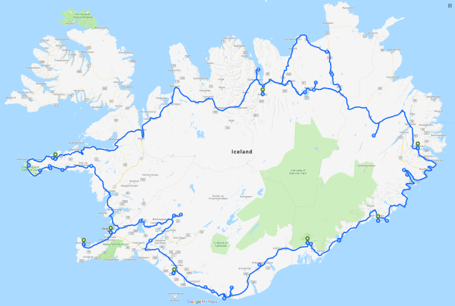 Iceland_itinerary